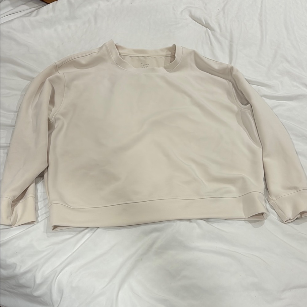 Cream Women's Top